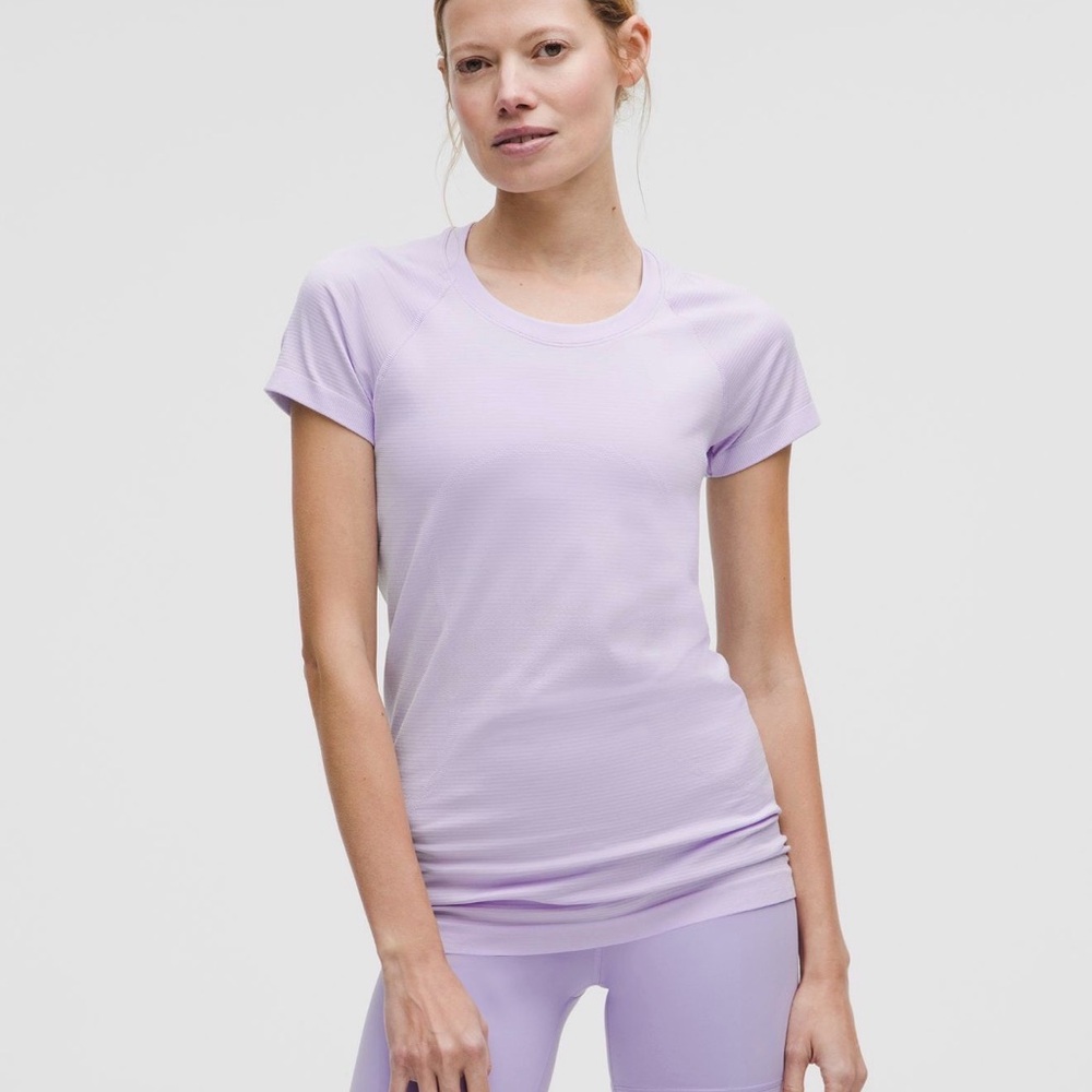 Lululemon Lavender Swiftly Tech Short Sleeve